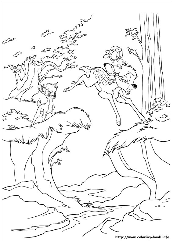 Bambi 2 coloring picture